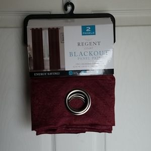 Regent Court Blackout curtain panel pair